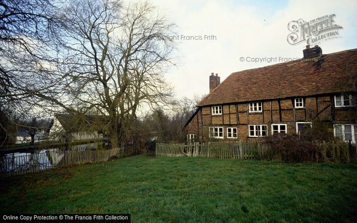 Photo of Marsworth, Cottages Beside The Grand Union Canal c.1990