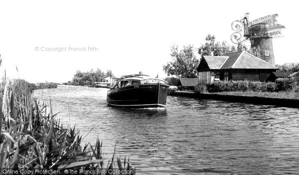 Photo of Martham, The Old Mill And Riverside Bungalows c.1960