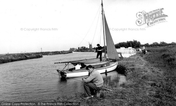 Photo of Martham, The River Thurne c.1960
