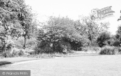 Hurst Manor Youth Hostel, The Garden c.1955, Martock