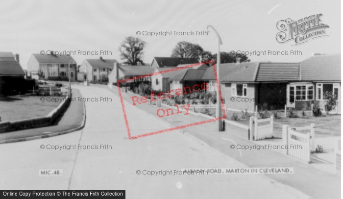Photo of Marton In Cleveland, Albany Road c.1965