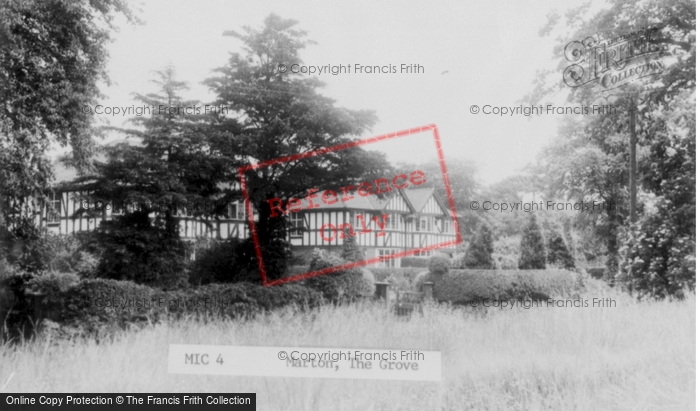 Photo of Marton In Cleveland, The Grove c.1955