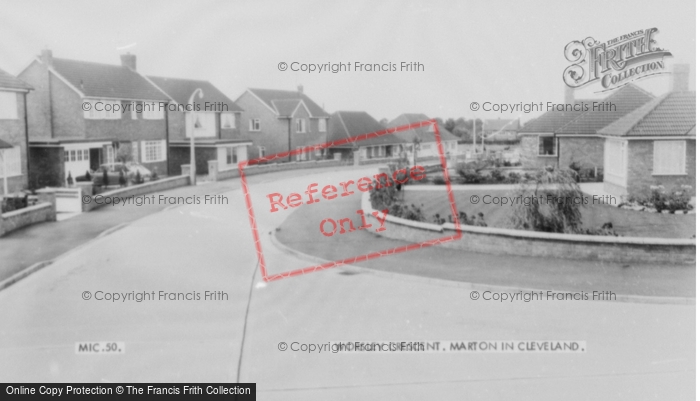 Photo of Marton In Cleveland, Worsley Crescent c.1965