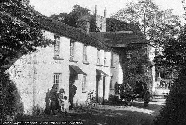 Photo of Mary Tavy, Cottages In The Village 1908