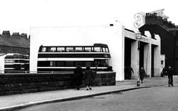 The Bus Station c.1955, Maryport
