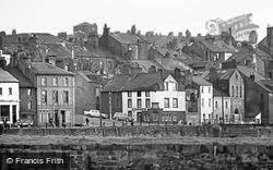 View Over Old Harbour To North Quay And Well Lane 1964, Maryport