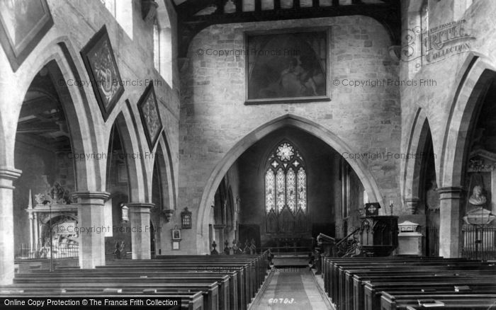 Photo of Masham, Church Interior 1908
