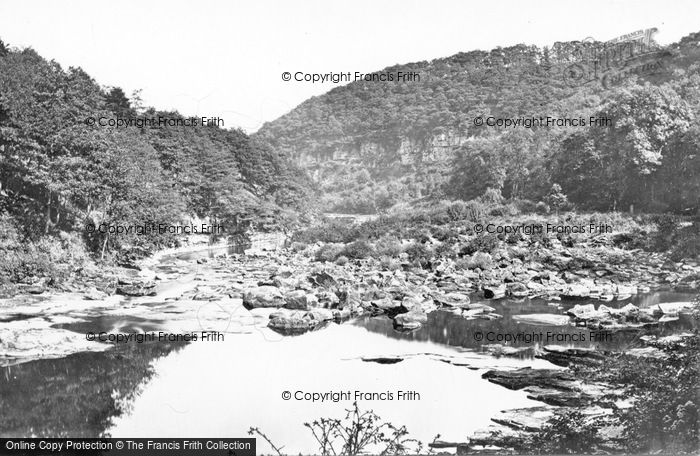 Photo of Masham, Hackfall, On The River Ure c.1874