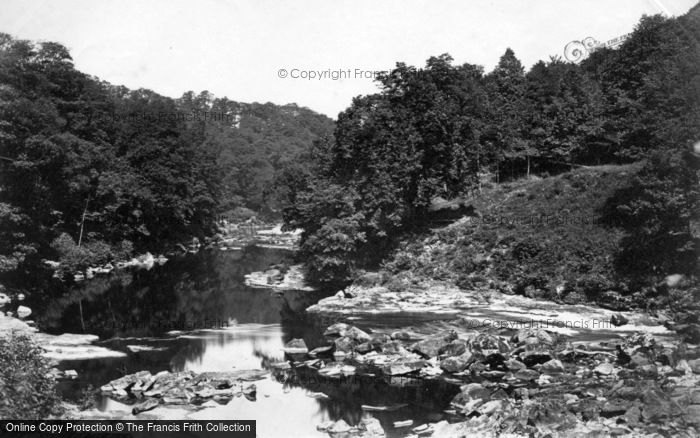 Photo of Masham, Hackfall, On The River Ure c.1874