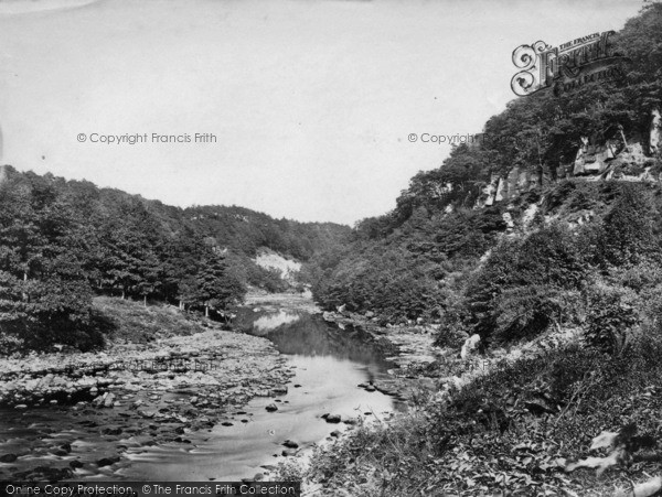 Photo of Masham, Hackfall, On The River Ure c.1874