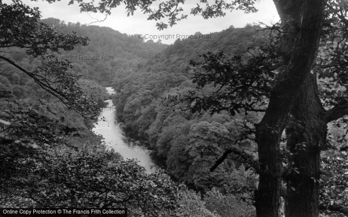 Photo of Masham, Hackfall, River Ure From The Look Out 1927
