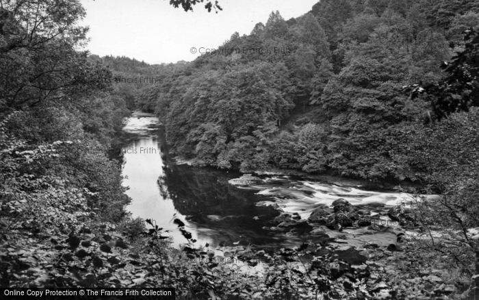 Photo of Masham, Hackfall, River Ure, View From Fisherman's Hut 1927