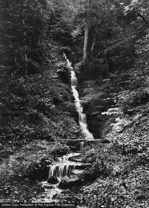Photo of Masham, Hackfall, The Waterfall c.1885