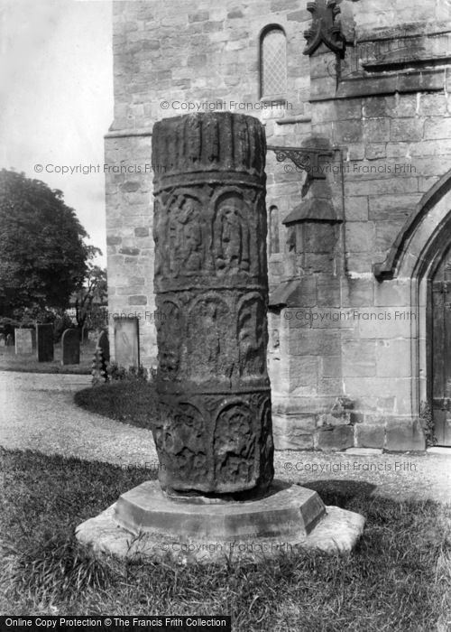 Photo of Masham, Old Cross 1908