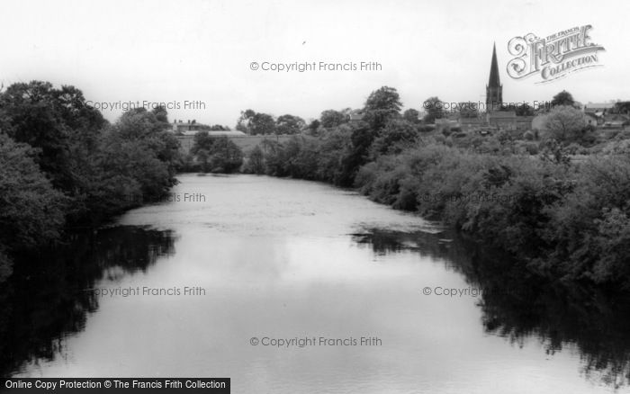 Photo of Masham, River From The Bridge c.1960