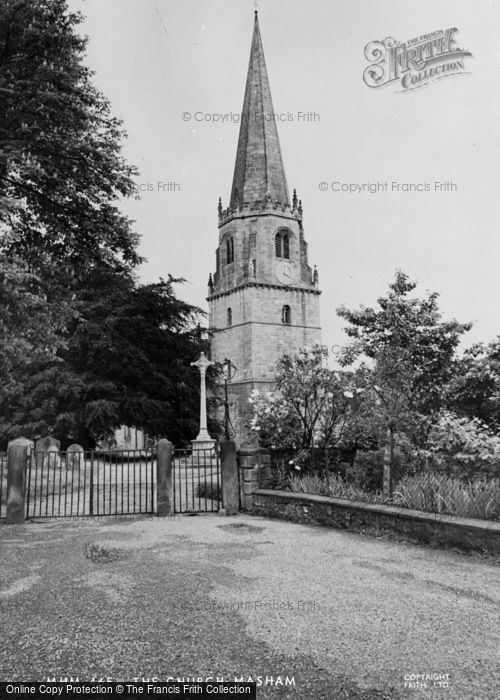 Photo of Masham, The Church c.1960