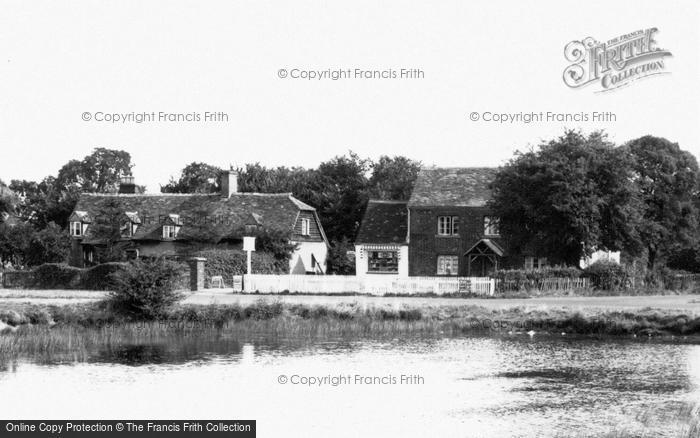 Photo of Matching Green, Overlooking The Pond c.1960
