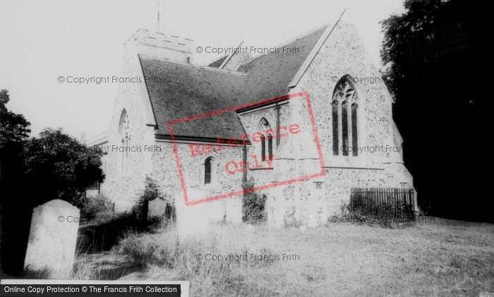 Photo of Matching Green, The Church c.1955