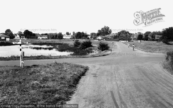 Photo of Matching Green, The Pond c.1960