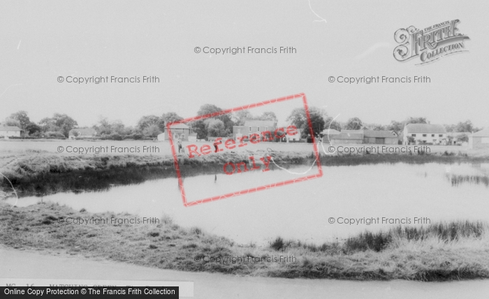 Photo of Matching Green, The Pond c.1960