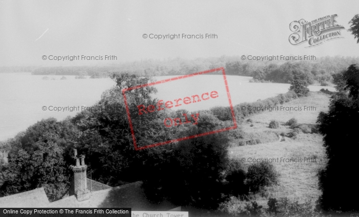 Photo of Matching Green, View From The Church Tower c.1955