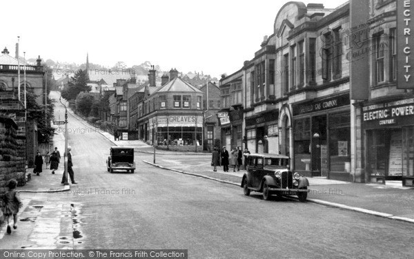 Photo of Matlock, Bank Road c.1949