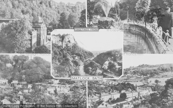 Photo of Matlock Bath, Composite c.1955