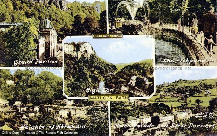 Photo of Matlock Bath, Composite c.1955