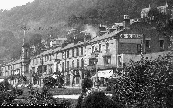 Photo of Matlock Bath, Derwent Terrace 1892