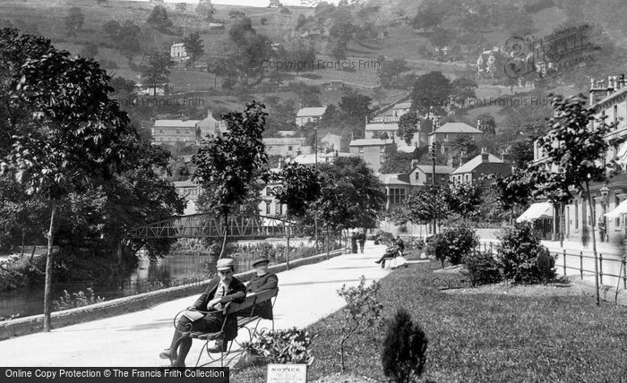 Photo of Matlock Bath, Derwent Terrace 1892