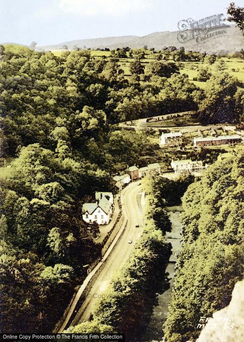 Photo of Matlock Bath, From High Tor c.1955
