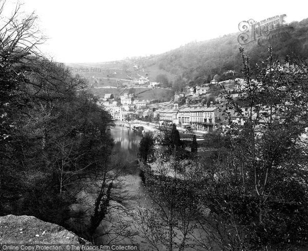 Photo of Matlock Bath, From Railway 1890