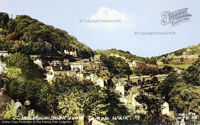 Photo of Matlock Bath, From Temple Walk c.1955
