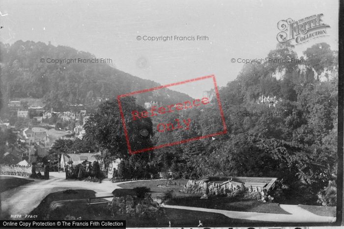 Photo of Matlock Bath, From The Royal Hotel 1892