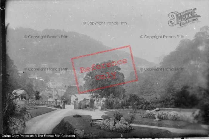 Photo of Matlock Bath, From The Royal Hotel 1892