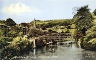 Jubilee Bridge c.1955, Matlock Bath