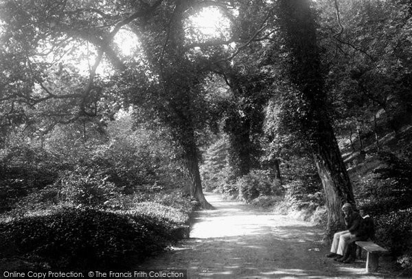 Photo of Matlock Bath, Lovers' Walk 1892
