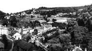 North Parade And River Derwent c.1955, Matlock Bath