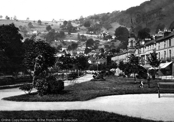Photo of Matlock Bath, Promenade And Heights Of Jacob c.1877