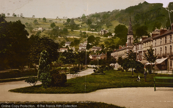 Photo of Matlock Bath, Promenade And Heights Of Jacob c.1877
