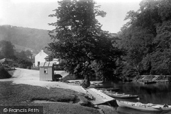 River Derwent Ferry 1892, Matlock Bath