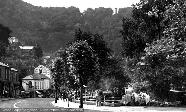 Photo of Matlock Bath, South Parade And The Heights Of Abraham c.1955