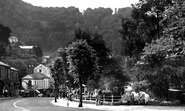 South Parade And The Heights Of Abraham c.1955, Matlock Bath