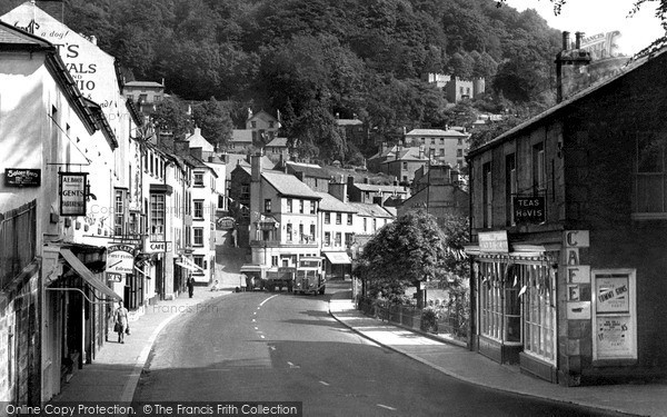 Photo of Matlock Bath, South Parade And The Heights Of Abraham c.1955