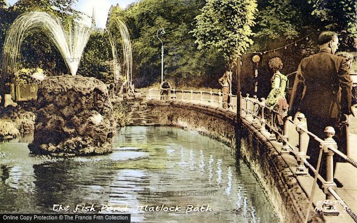 Photo of Matlock Bath, The Fish Pond c.1955