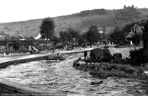 Photo of Matlock, Boating Lake c.1955