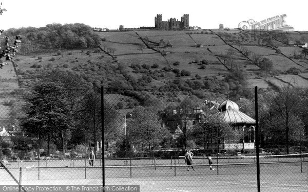 Photo of Matlock, Hall Leys Park And Riber Castle c.1955