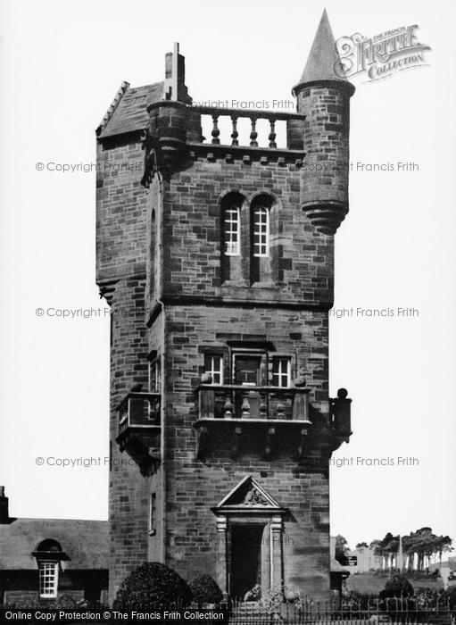 Photo of Mauchline, The Burns Memorial Tower c.1950