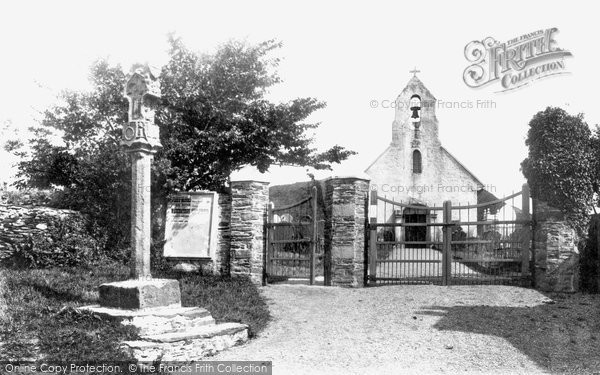 Photo of Maughold, St Maughold Church And Cross 1895