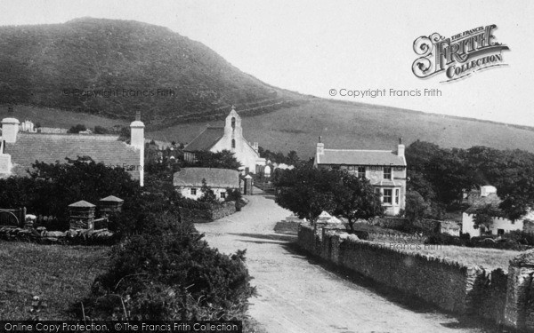 Photo of Maughold, The Church And Village 1895